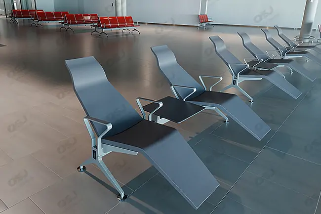Airport waiting chairs