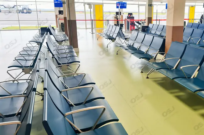 Airport waiting chairs