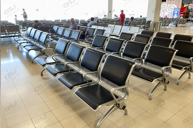 Airport waiting chairs