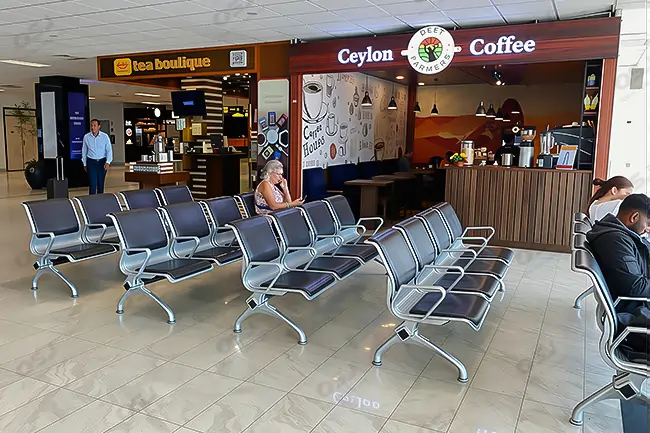 Airport waiting chairs