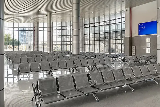 Airport waiting chairs