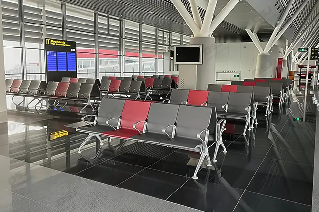 Airport waiting chairs