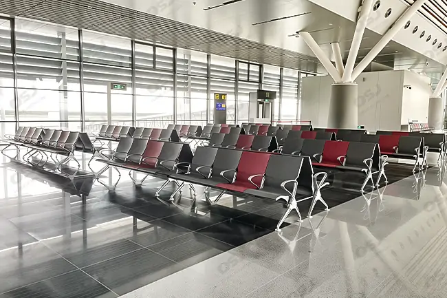 Airport waiting chairs