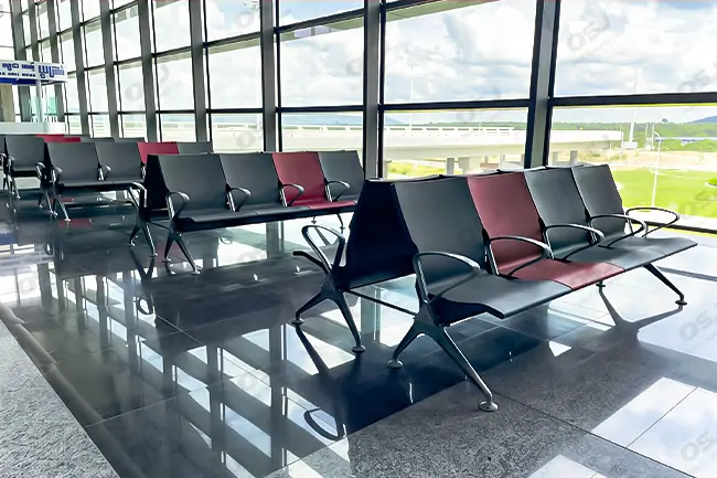 Airport waiting chairs