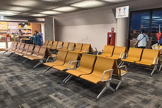 Airport waiting chairs