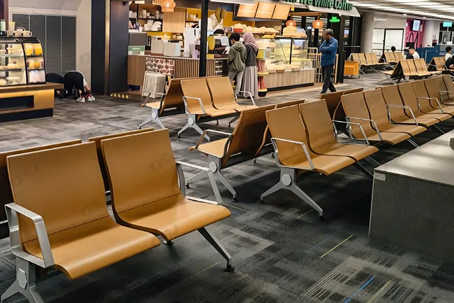 Airport waiting chairs